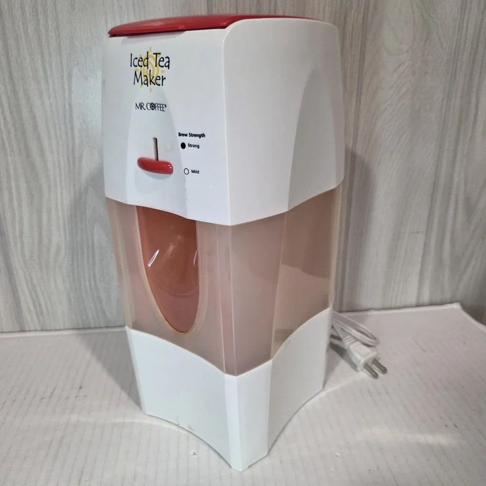 TESTED Mr. Coffee Fresh Iced Tea Maker 3 Quart Qt TM75 BASE UNIT ONLY NO PITCHER